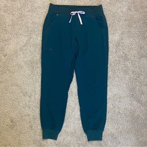 FIGS Zamora Joggers Pants Caribbean Blue M